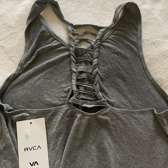 New RVCA Knitt Racer Panel Back Dress - Picture 6 of 7